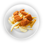 Kid's Chicken Nugget Supper (5) 